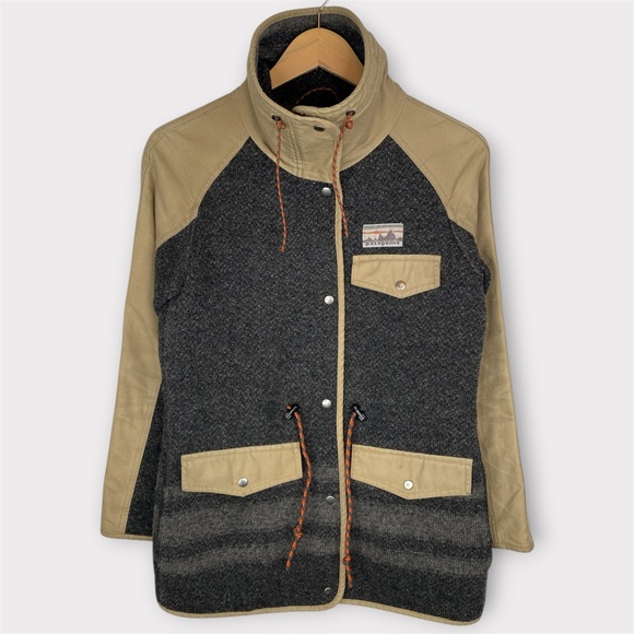 PATAGONIA RARE reclaimed wool parka limited edition 40th anniversary forge grey - Picture 1 of 12